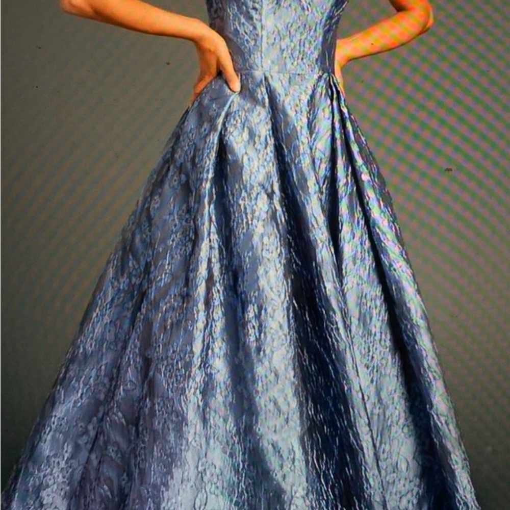 Anne Barge Off the Shoulder Gown- 8